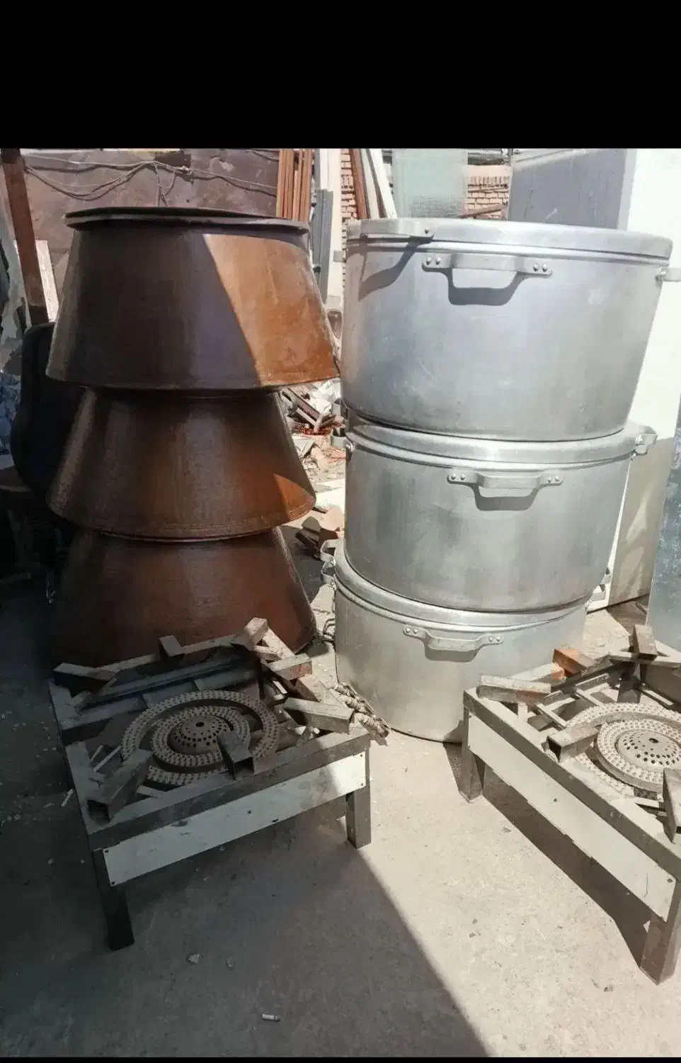 فروش و خریدار دیگ روحی دیگ مسی پاتیل اجاق گاز|ظروف پخت‌وپز|تهران, نیروی هوایی (پیروزی)|دیوار