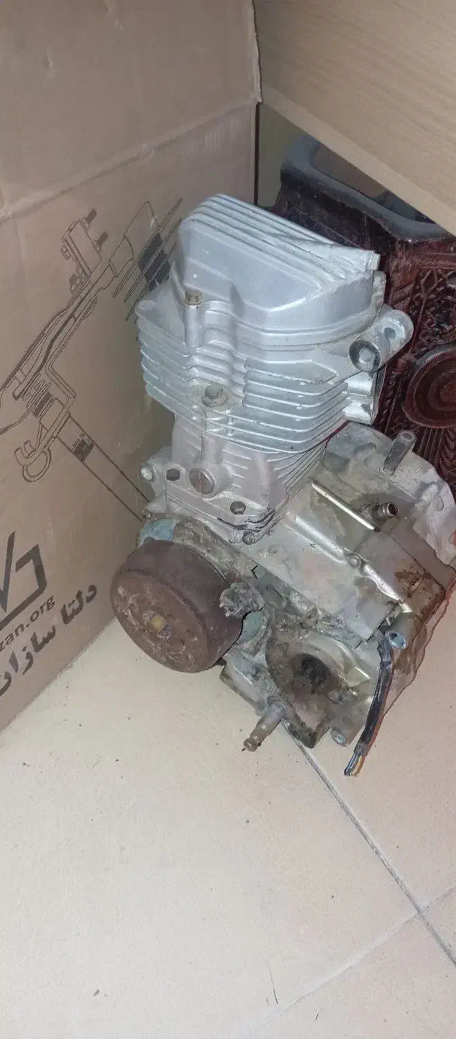 انجین هوندا 125|موتورسیکلت|محمدیه-قزوین, |دیوار