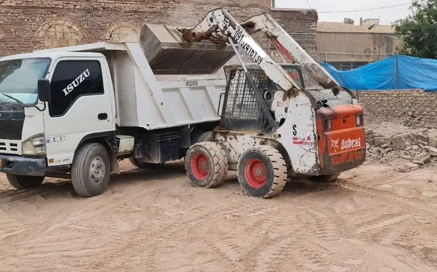 اجاره بابکت خاور باکت مینی لودر حمل نخاله تخریب|خدمات حمل و نقل|کرمان, |دیوار