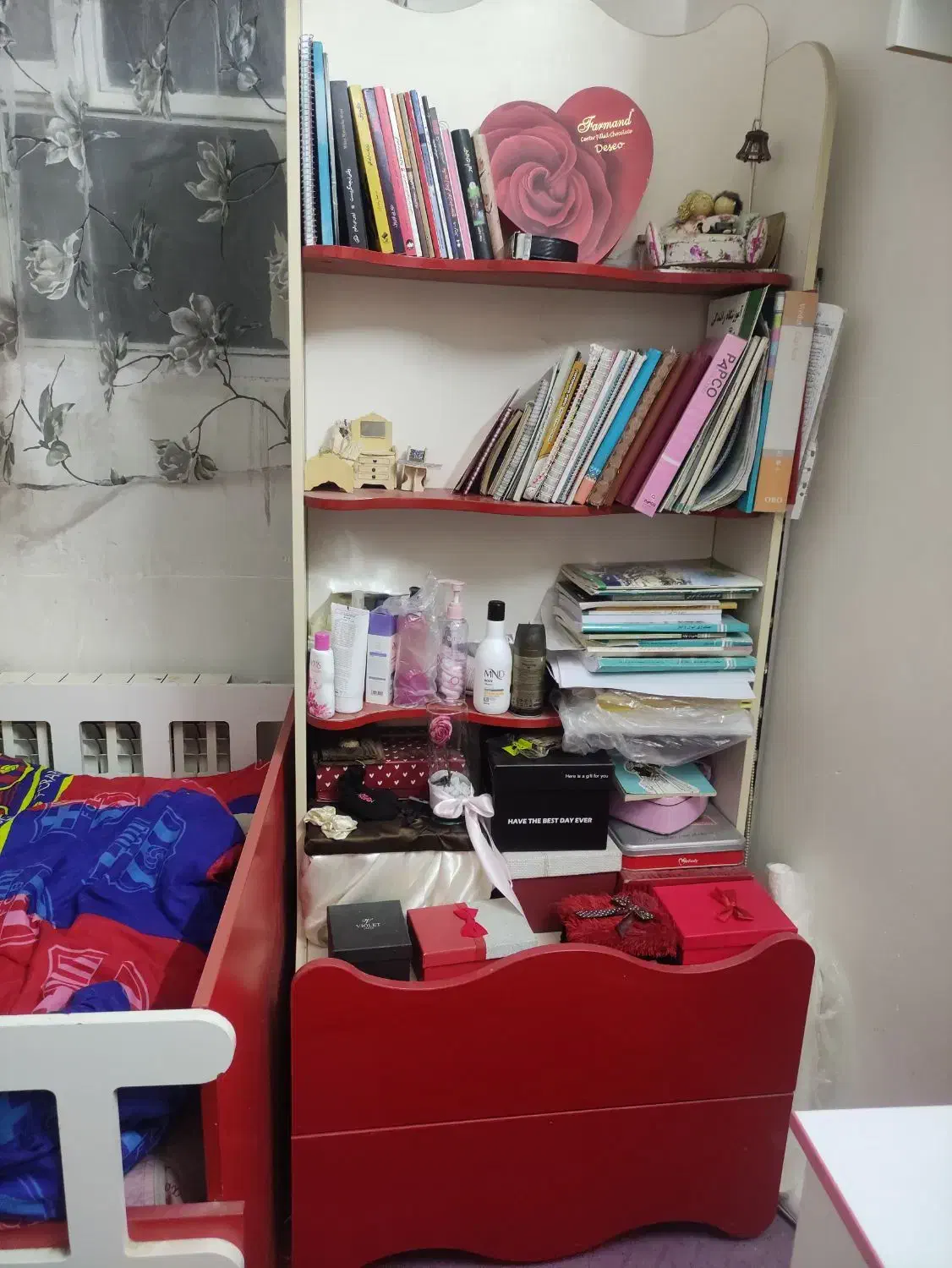 فروش تخت،کمد،کتابخانه|تخت و سرویس خواب|شیراز, نصر|دیوار