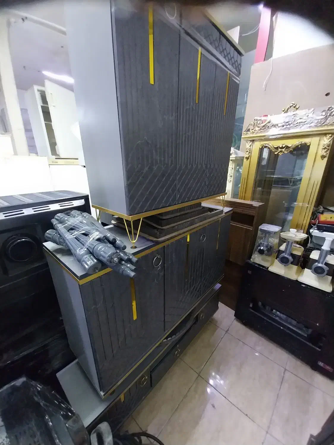 سرویس جا کفشی میز تلوزیون اینه کنسول وجلو مبلی|جاکفشی، کمد، دراور|بیرجند, |دیوار