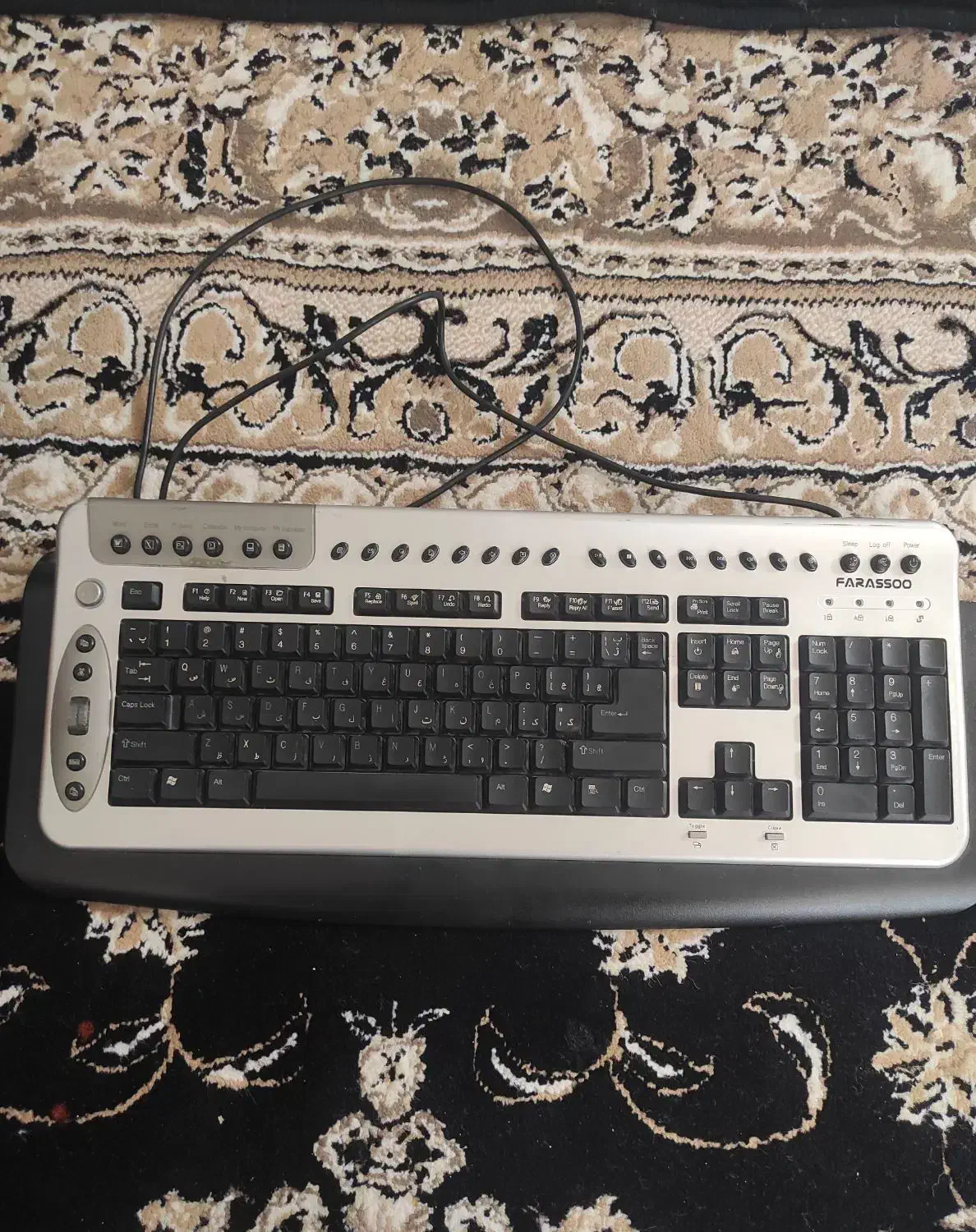 دو عدد کیبورد و موس سالم درحدنو|قطعات و لوازم جانبی رایانه|شیراز, شهرک مهدی‌آباد|دیوار