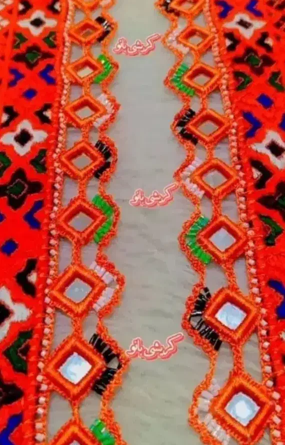 دوخت لباس بلوچی وسرتوپ|لباس|بندرعباس, |دیوار