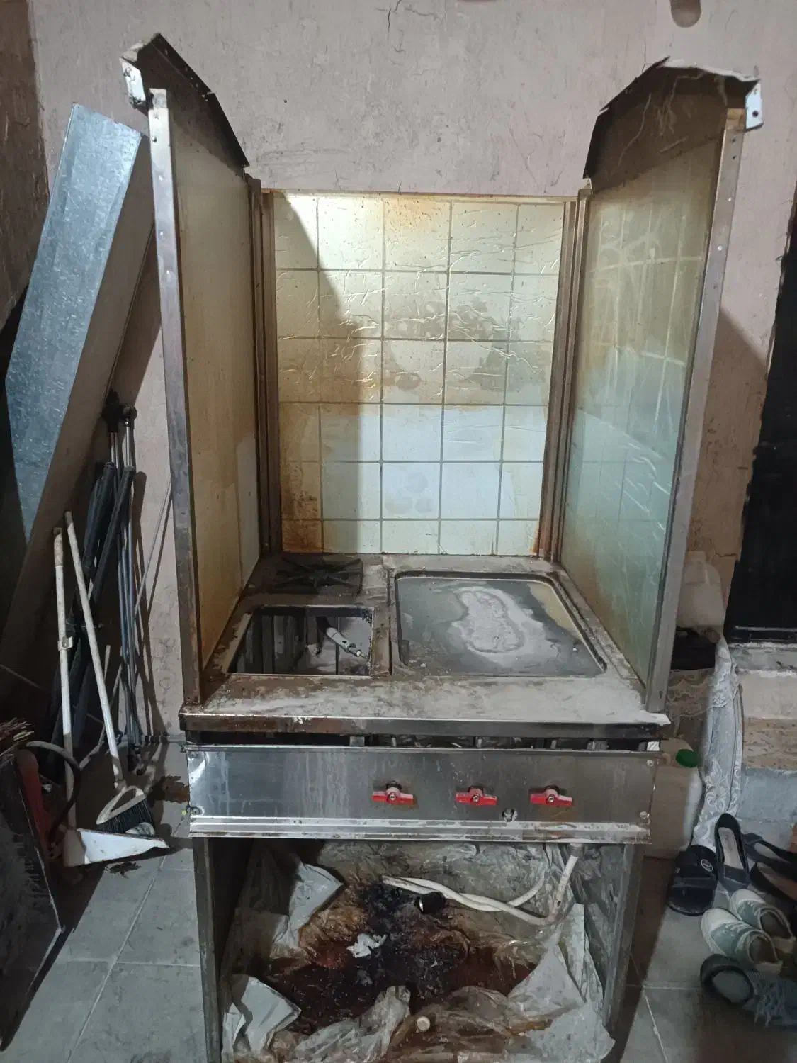 سنگ ساندویچی استیل اصل|کافیشاپ و رستوران|لار, |دیوار