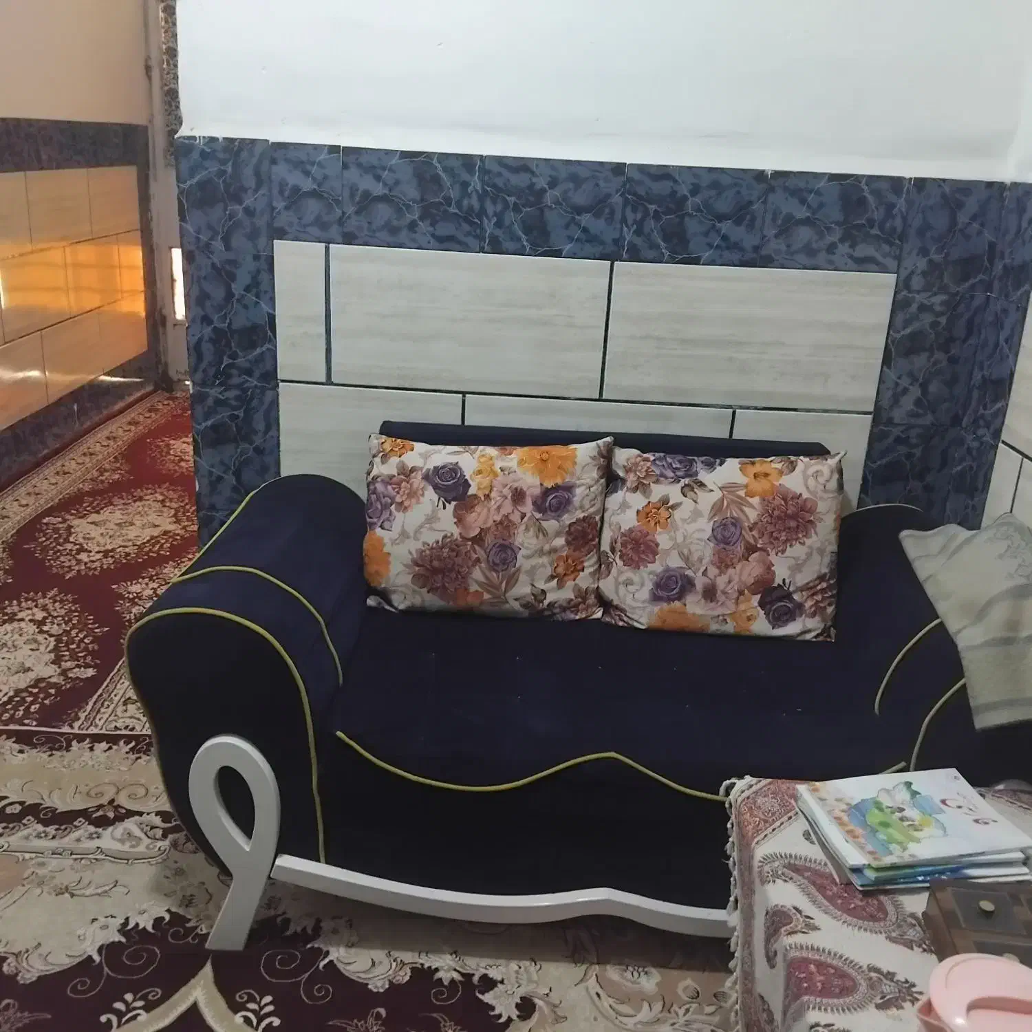 مبل کار کرده ۶ نفره|مبلمان خانگی و میز عسلی|اهواز, پردیس|دیوار