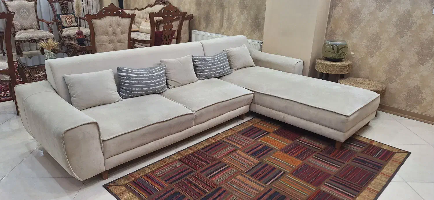 مبل ال راحتی اسپرت ۶ نفره|مبلمان خانگی و میز عسلی|پاکدشت, پاکدشت (مامازند)|دیوار