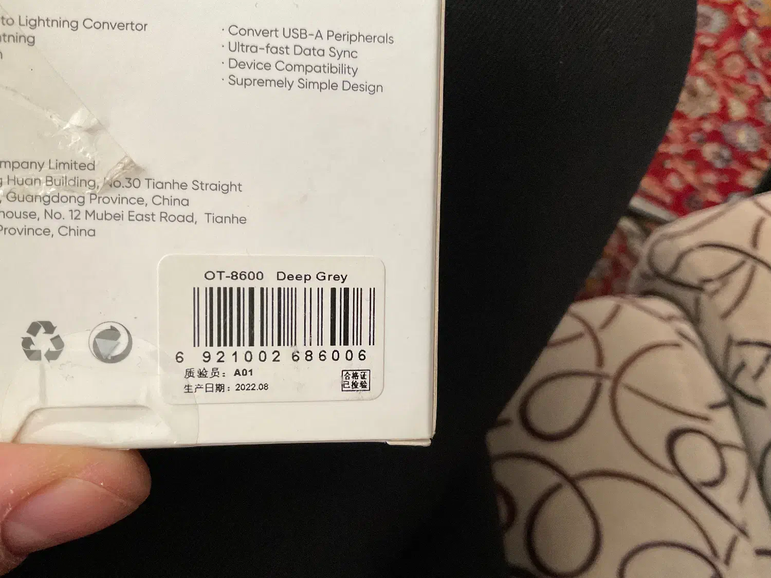 Otg macdodo مک دودو|لوازم جانبی موبایل و تبلت|مراغه, |دیوار