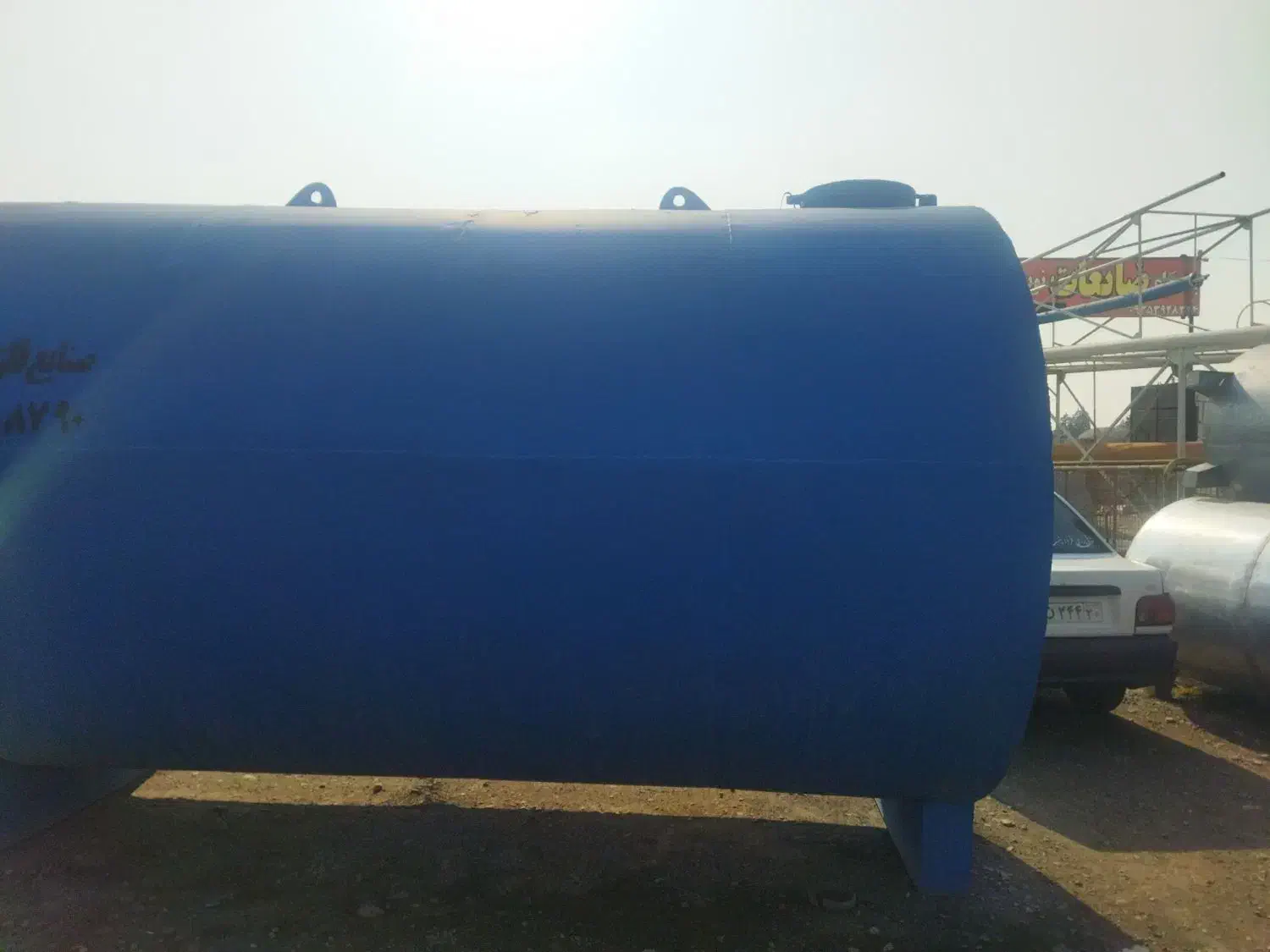 تانکرومخزن آهنی وگالوانیزه|مصالح و تجهیزات ساختمان|تهران, آسمان|دیوار