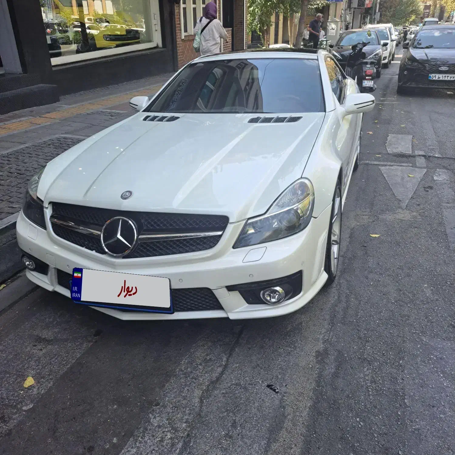 sl500 فولترین حالت مدل ۲۰۰۹ کارکرد ۱۰۰ واقعی|خودرو سواری و وانت|تهران, دزاشیب|دیوار