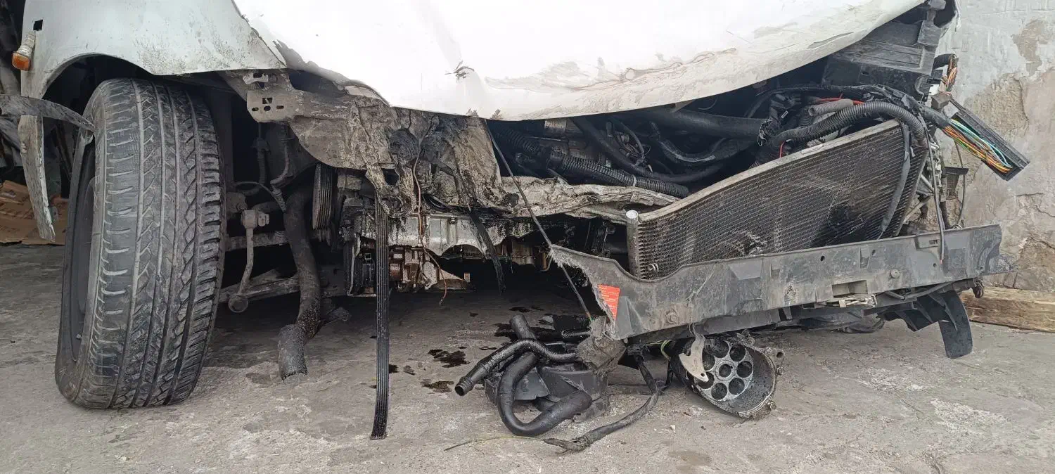 سمند مولتی پلکس ۹۴ تصادفی|خودرو سواری و وانت|تبریز, |دیوار