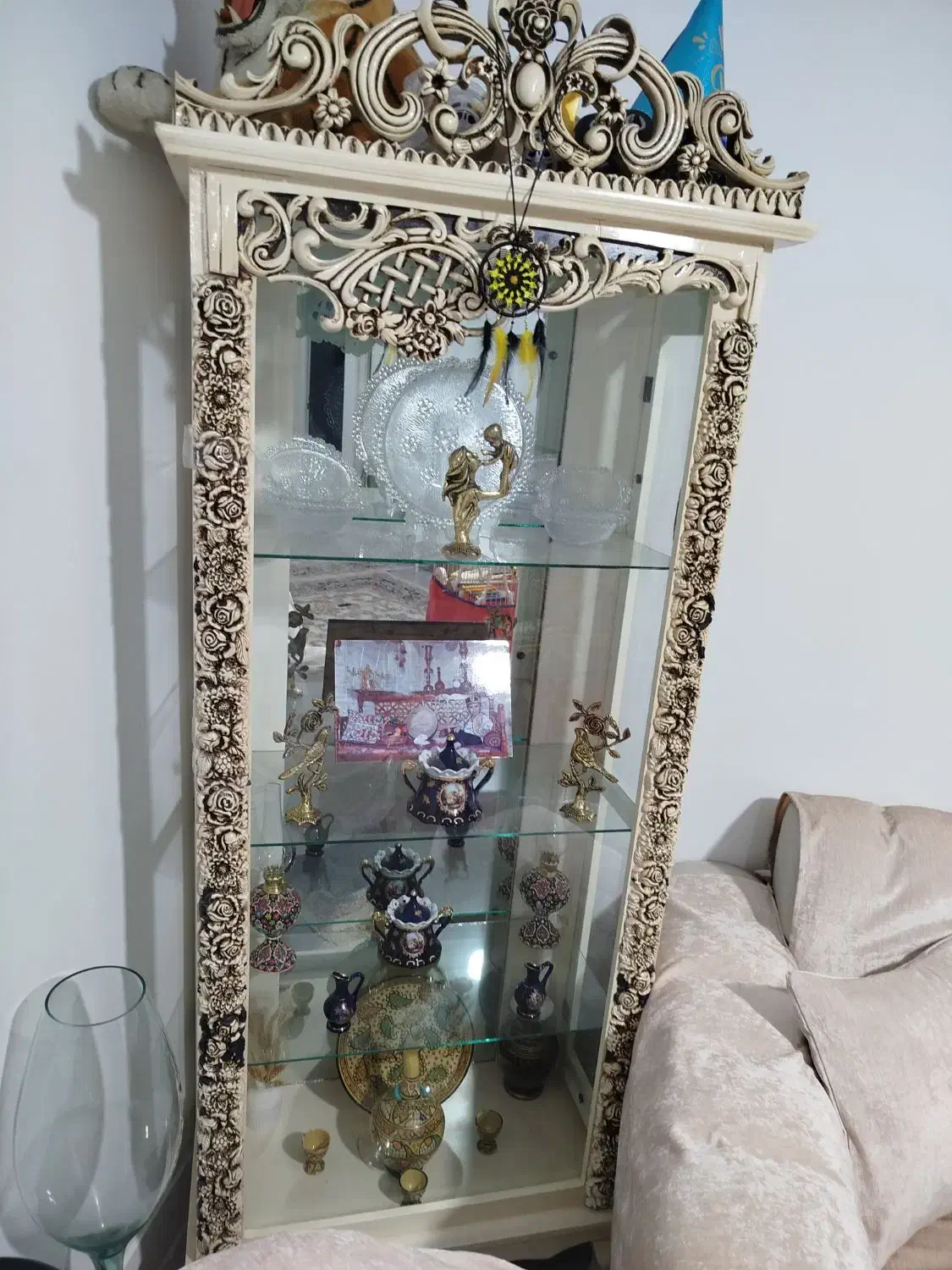 بوفه چوبی|بوفه، ویترین، کنسول|کرمانشاه, |دیوار