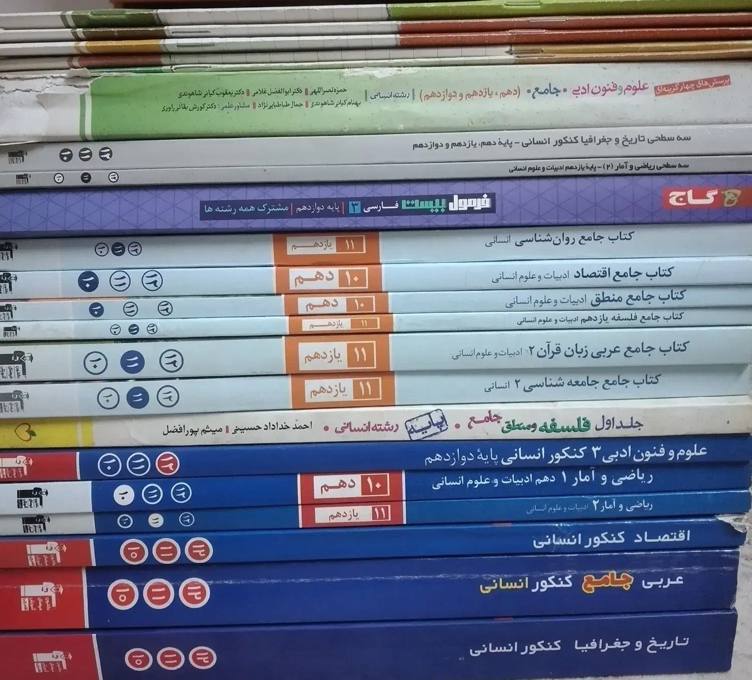 کتاب تست کنکور انسانی|کتاب و مجله آموزشی|جیرفت, |دیوار