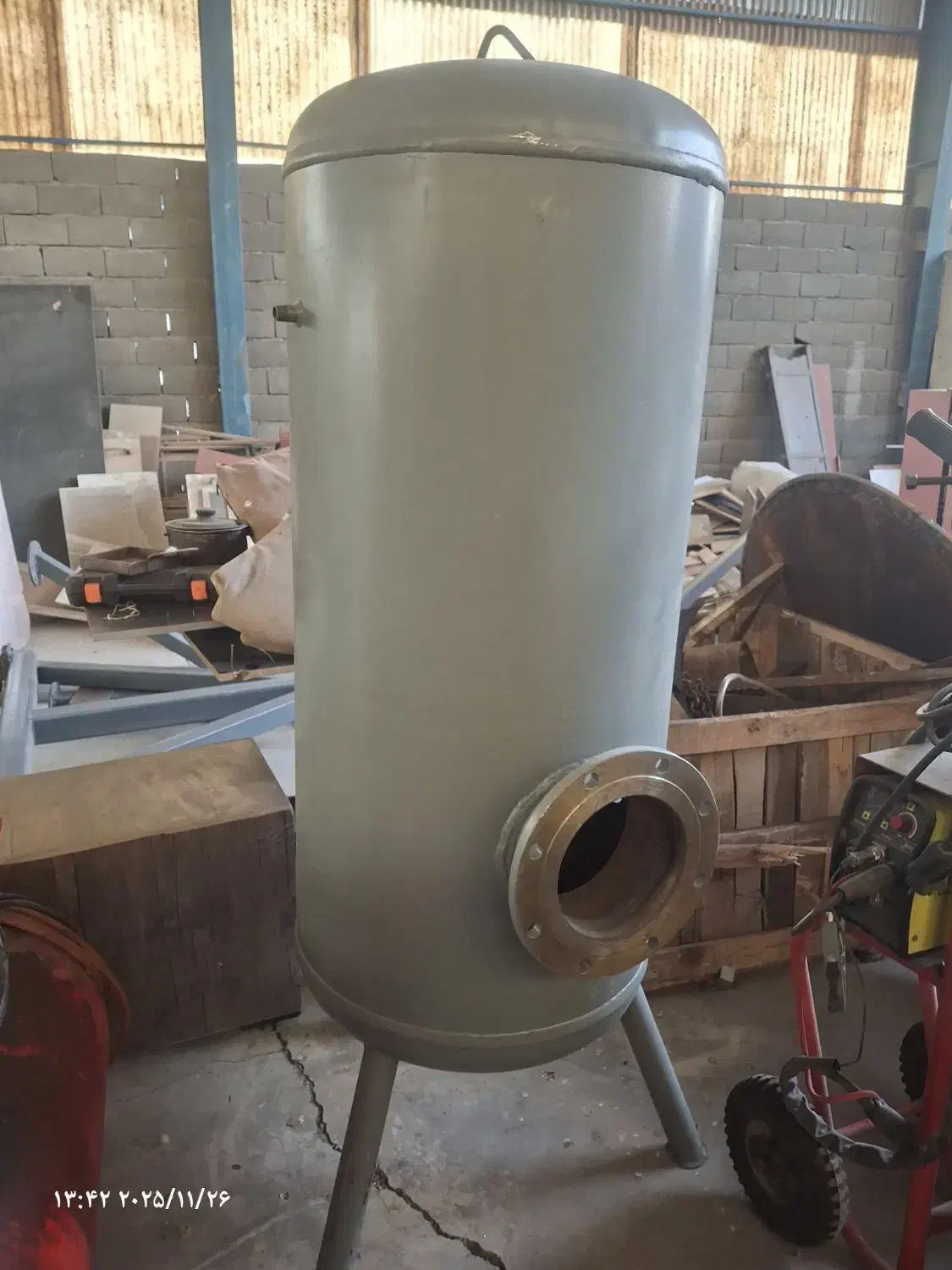 مخزن کمپرسور فشار قوی|ماشین‌آلات صنعتی|قزوین, |دیوار