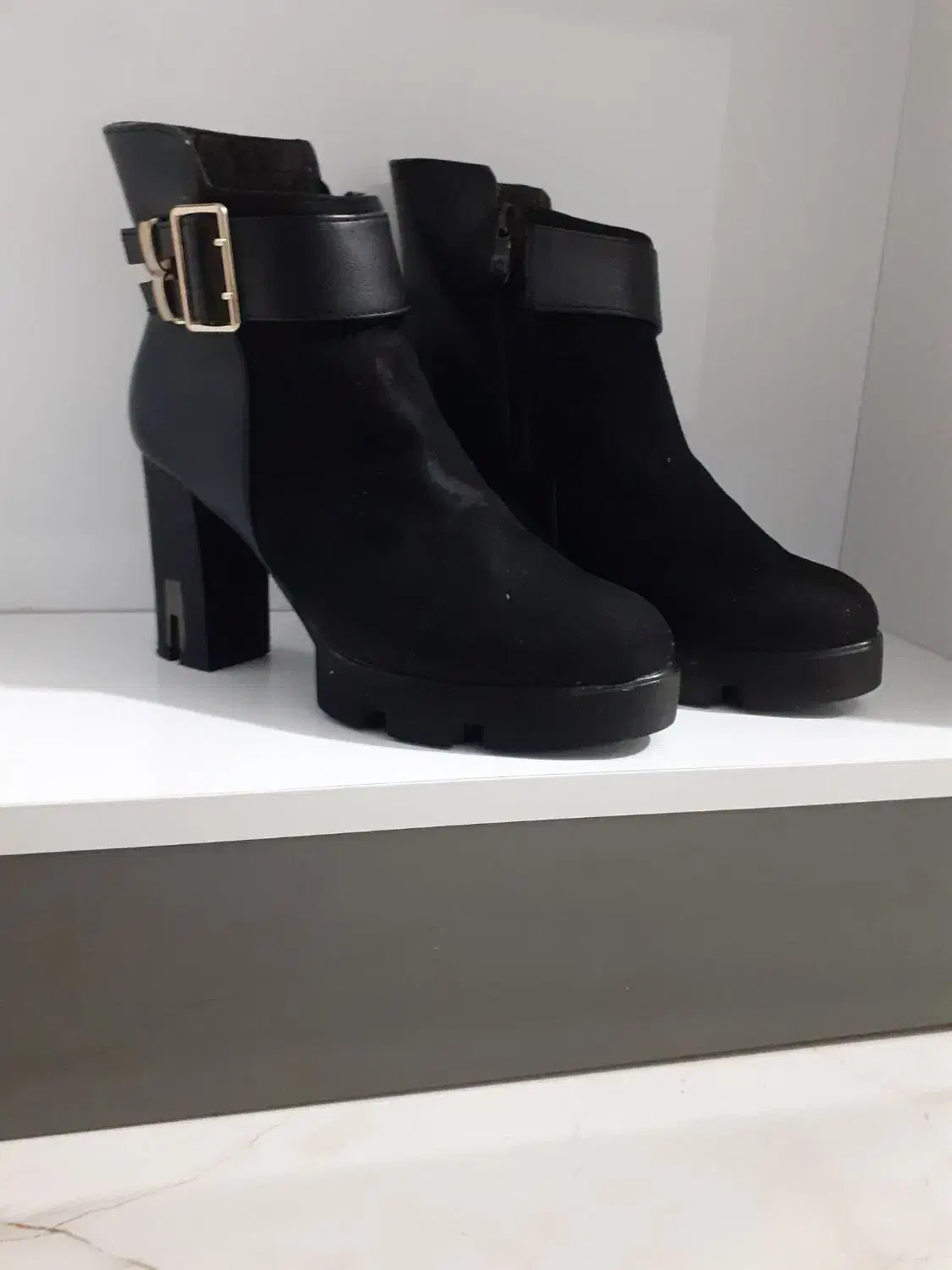 نیم بوت زنانه سایز ۳۸|کیف، کفش، کمربند|قرچک, باقرآباد|دیوار