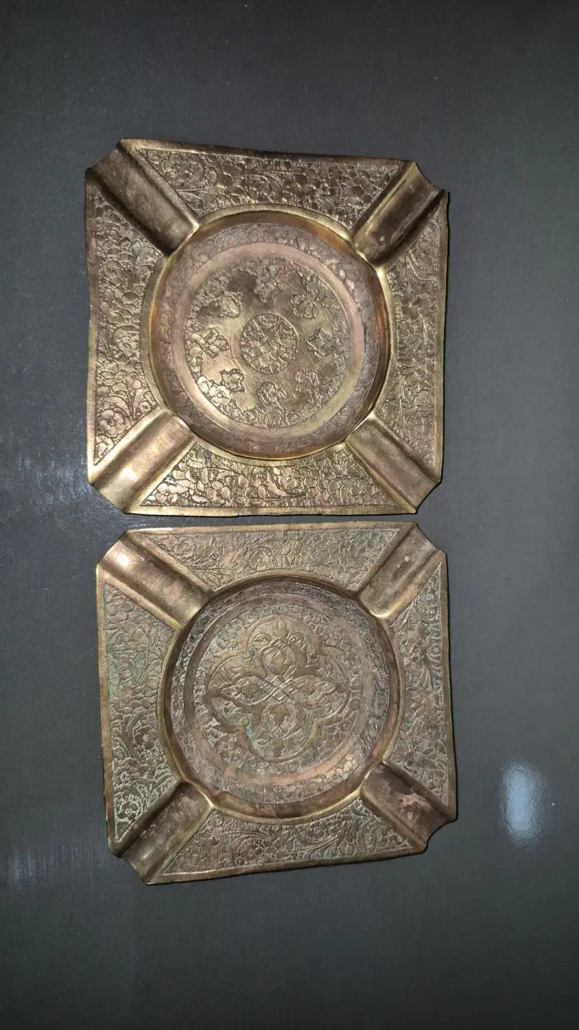 قلم زنی برنجی|کلکسیون اشیاء عتیقه|خمینی‌شهر, |دیوار