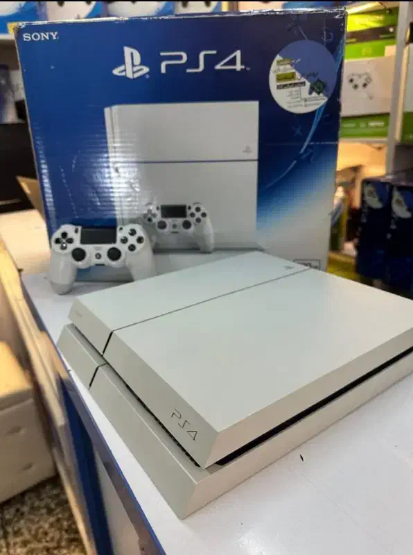 ps4 fat سفید|کنسول، بازی ویدئویی و آنلاین|هشتگرد, فاز ۱ مهستان|دیوار
