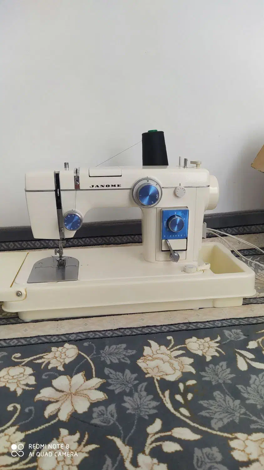 چرخ ژانومه 804|چرخ خیاطی و ریسندگی|قم, پردیسان|دیوار