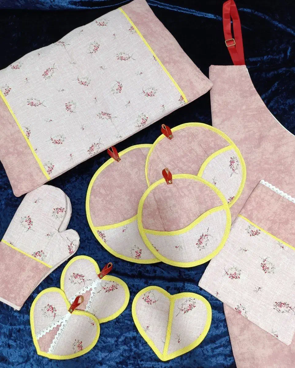 ست زیبا عروس|سفره، حوله، دستمال آشپزخانه|سرپل ذهاب, |دیوار