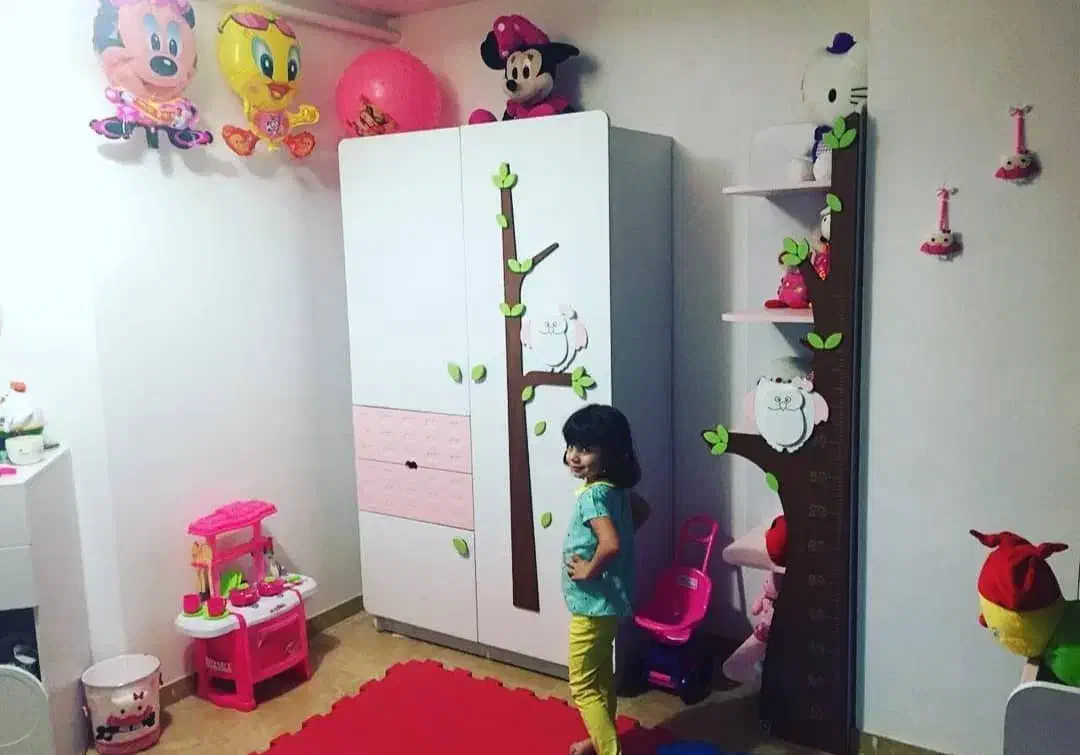 فروش سرویس تخت کودک در حد نو .مبل و میز غذاخوری .|تخت و صندلی بچه|مرند, |دیوار