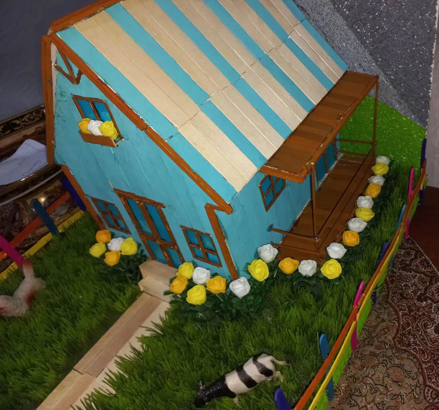 کلبه روستایی|مجسمه، تندیس، ماکت|کهریزک, |دیوار