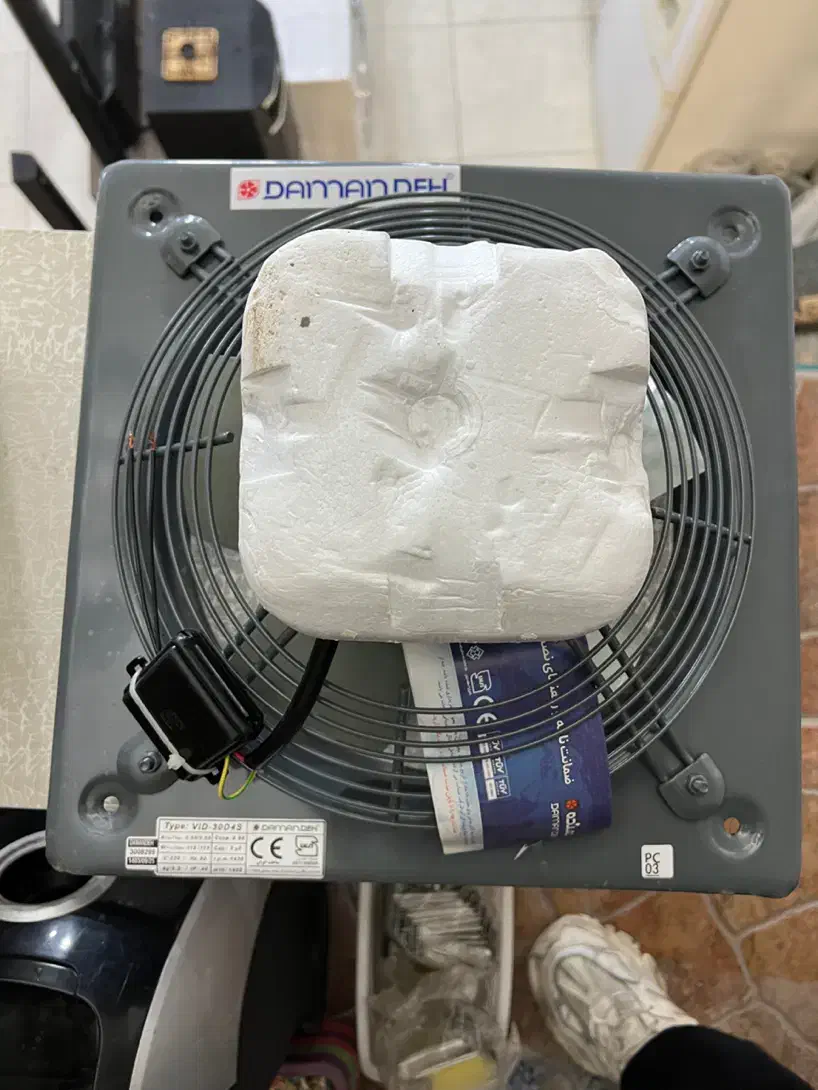 هواکش اکبند سایلنت|پنکه و تصفیه‌کنندهٔ هوا|چهارباغ, |دیوار