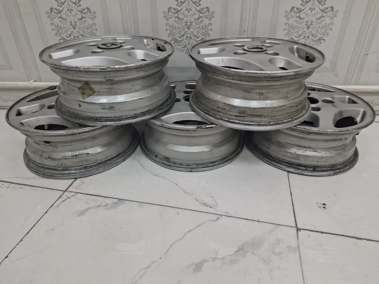 رینگ 13 پراید شرکتی|قطعات یدکی و لوازم جانبی|خسروشاه, |دیوار