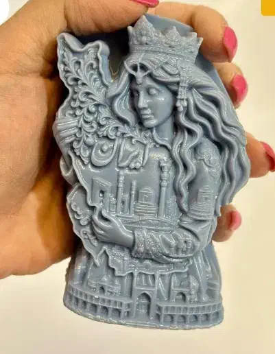 ایران دخت|مجسمه، تندیس، ماکت|نیشابور, بنیاد شهید|دیوار