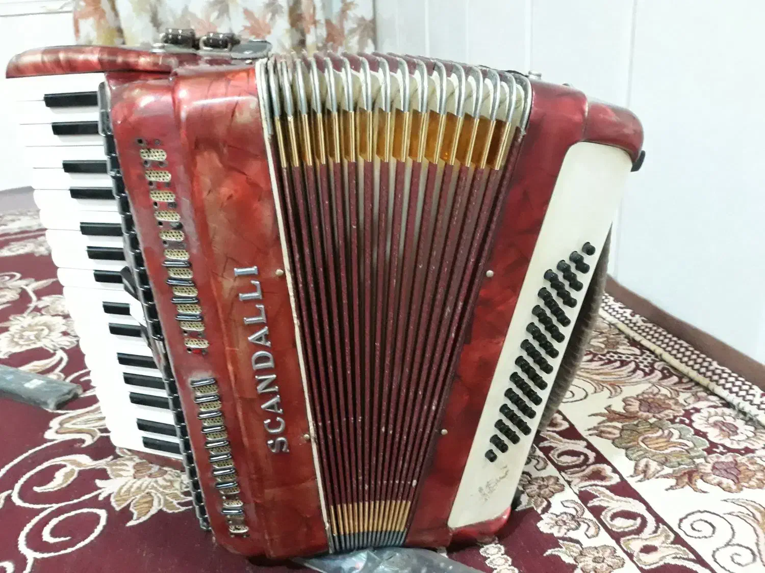 آکاردیون ایتالیایی ۴۸باس|پیانو، کیبورد، آکاردئون|قزوین, |دیوار