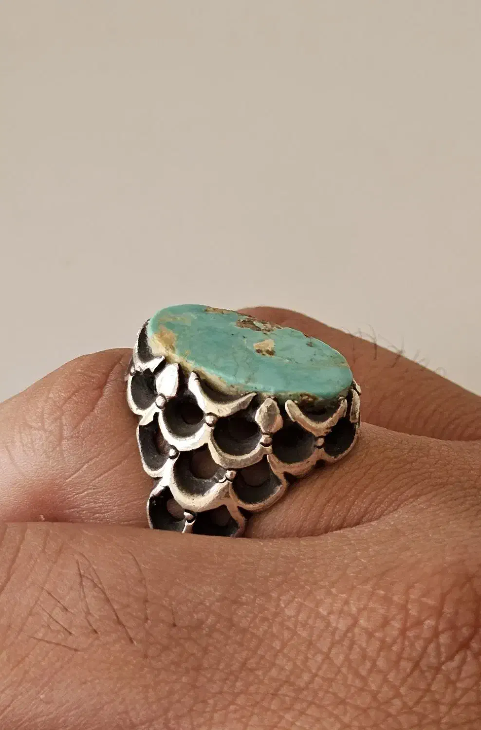 انگشتر فیروزه اصل|جواهرات|بوشهر, |دیوار