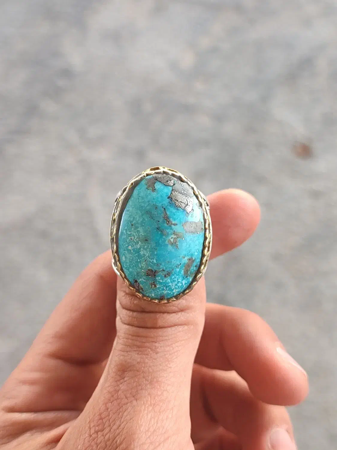 انگشتر فیروزه|جواهرات|ایلام, |دیوار