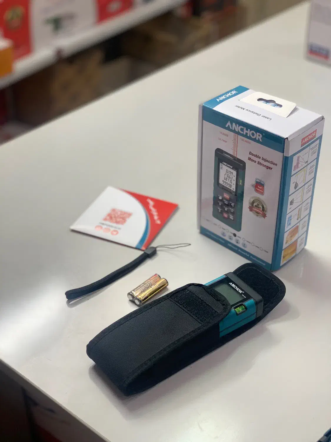 متر لیزری ۸۰ متری آنکور (یک سال گارانتی تعویض)|ابزارآلات|تهران, بهجتآباد|دیوار