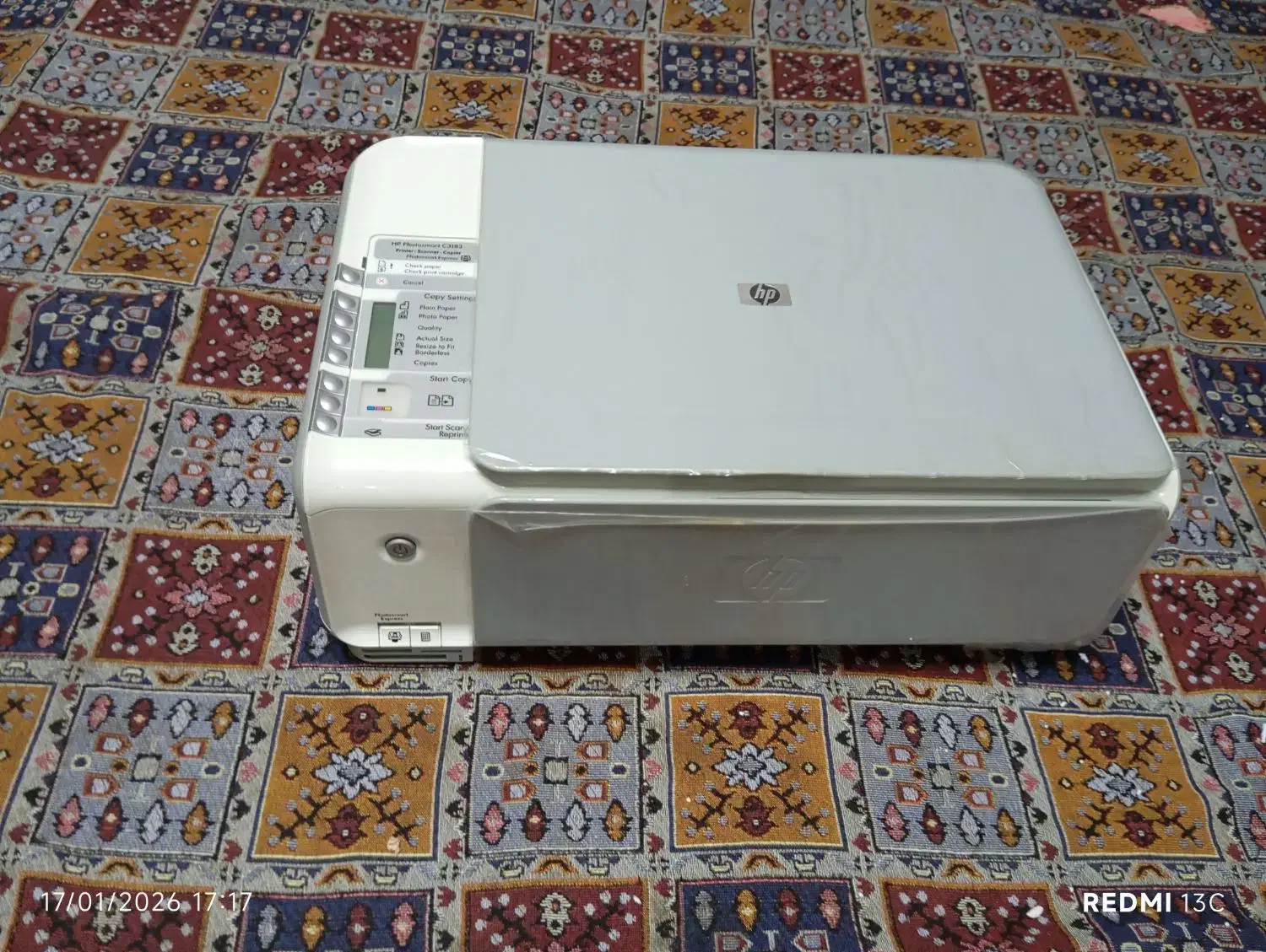 پرینتر 3 کاره Hp photosmart c3183|پرینتر، اسکنر، کپی، فکس|قرچک, شهرک الحدید|دیوار