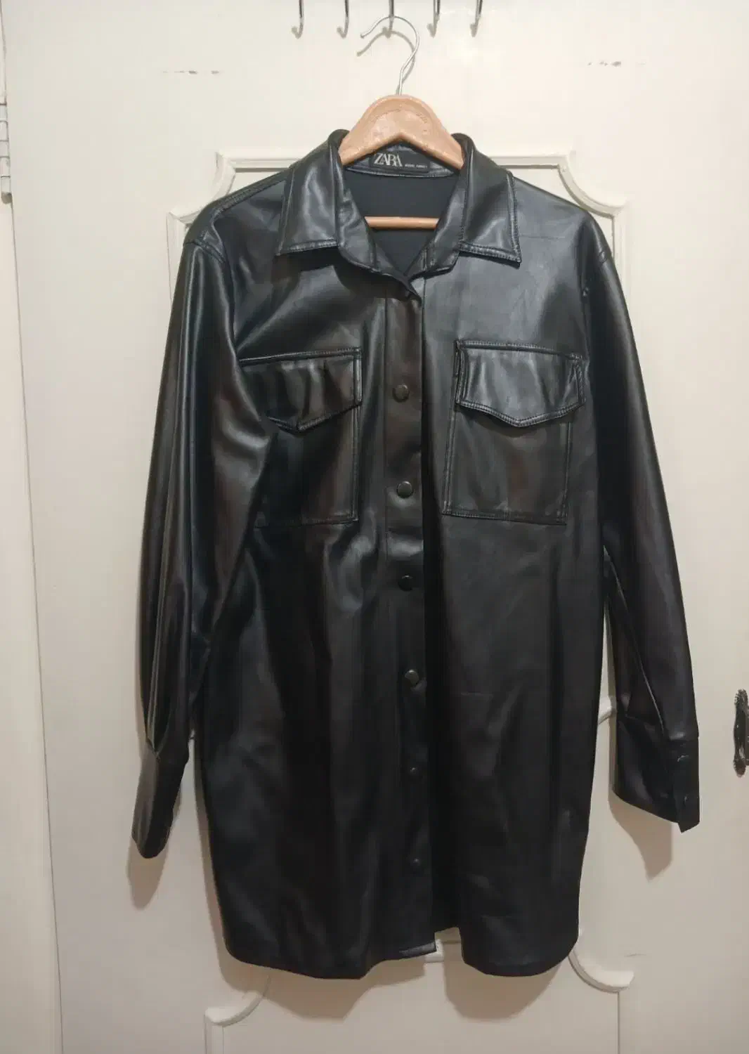 مانتو پاییزه چرم مارک زارا|لباس|تهران, دهم فروردین|دیوار