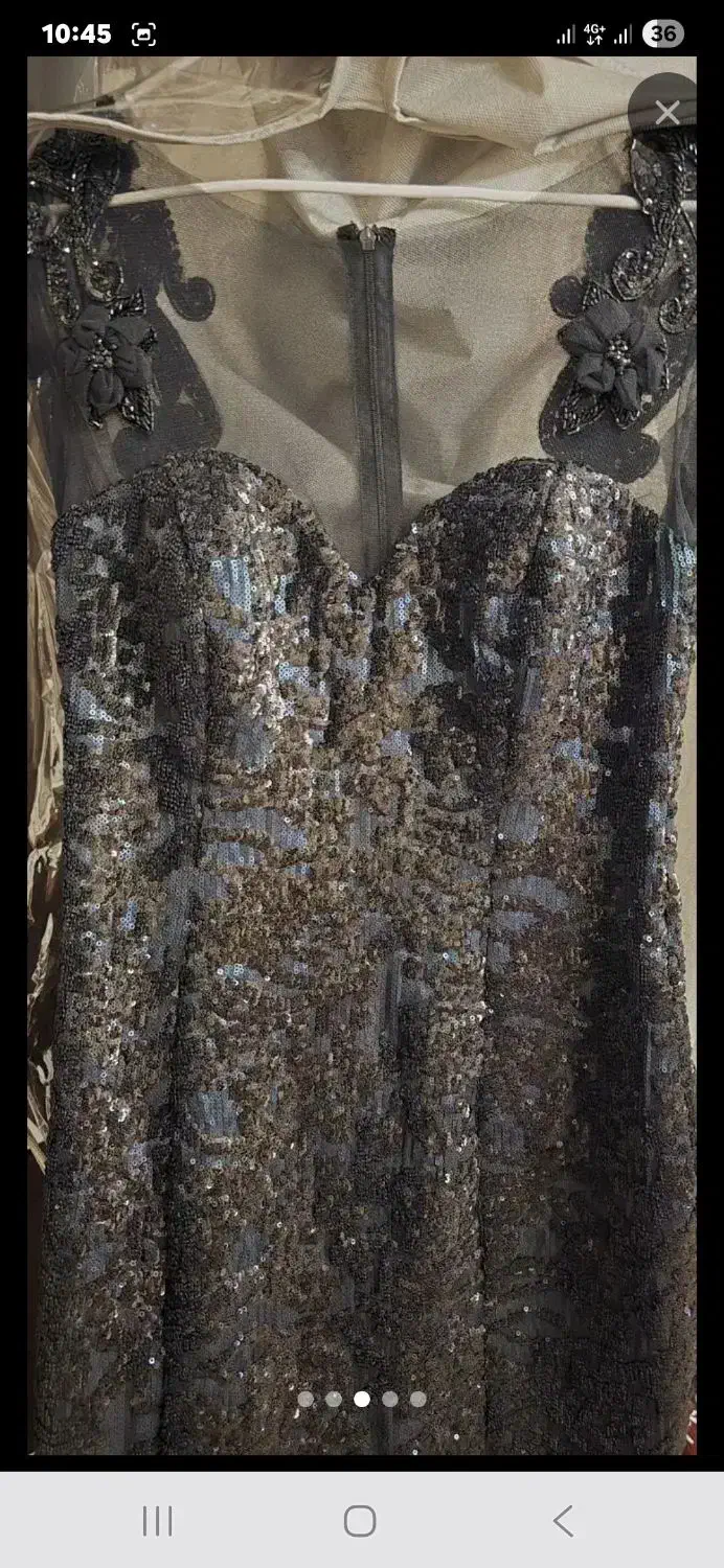 لباس شب ماکسی.سایز ۴۰ .۴۲|لباس|تهران, سبلان (لشگر)|دیوار