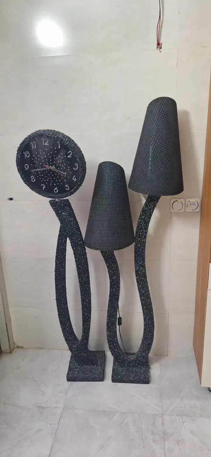 ساعت وآباژور|ساعت دیواری و تزئینی|خرمآباد, |دیوار