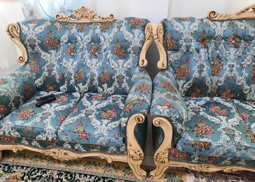 مبل سلطنتی|مبلمان خانگی و میز عسلی|لاهیجان, فیاض|دیوار