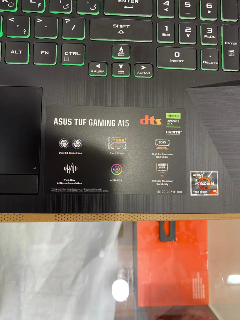 (asus) tuf A15 gaming-fa506nc-RTX 3050|رایانه همراه|تهران, هفده شهریور|دیوار