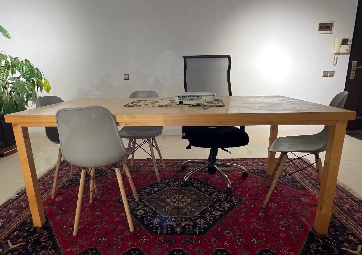 میز ۶ نفره|میز و صندلی غذاخوری|ساری, |دیوار