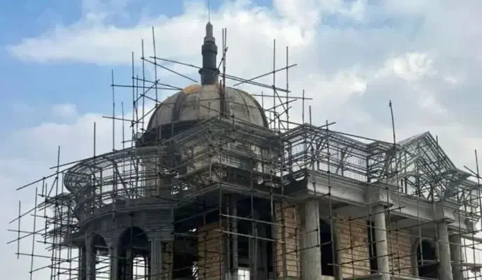 جوشکاری نبشی کشی وشاسی کشی نما‌ساختمان ساختمان|خدمات پیشه و مهارت|یاسوج, |دیوار