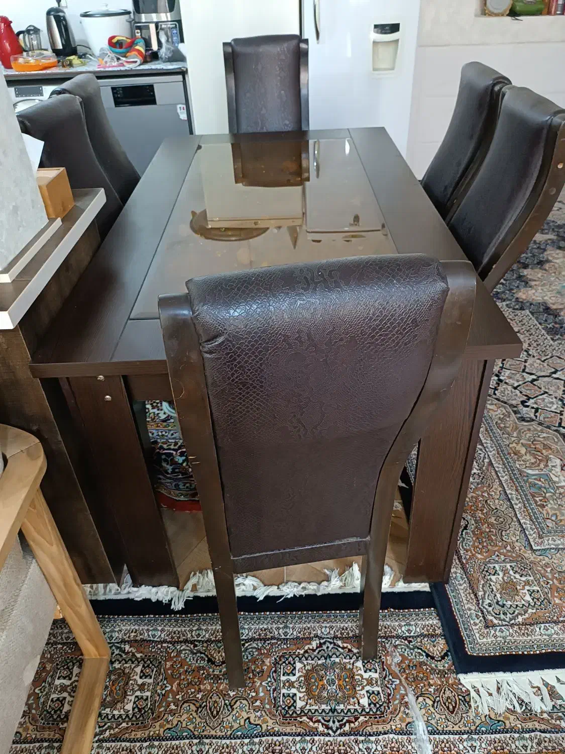 میز نهارخوری درحدنو|میز و صندلی غذاخوری|مرودشت, ژیان|دیوار