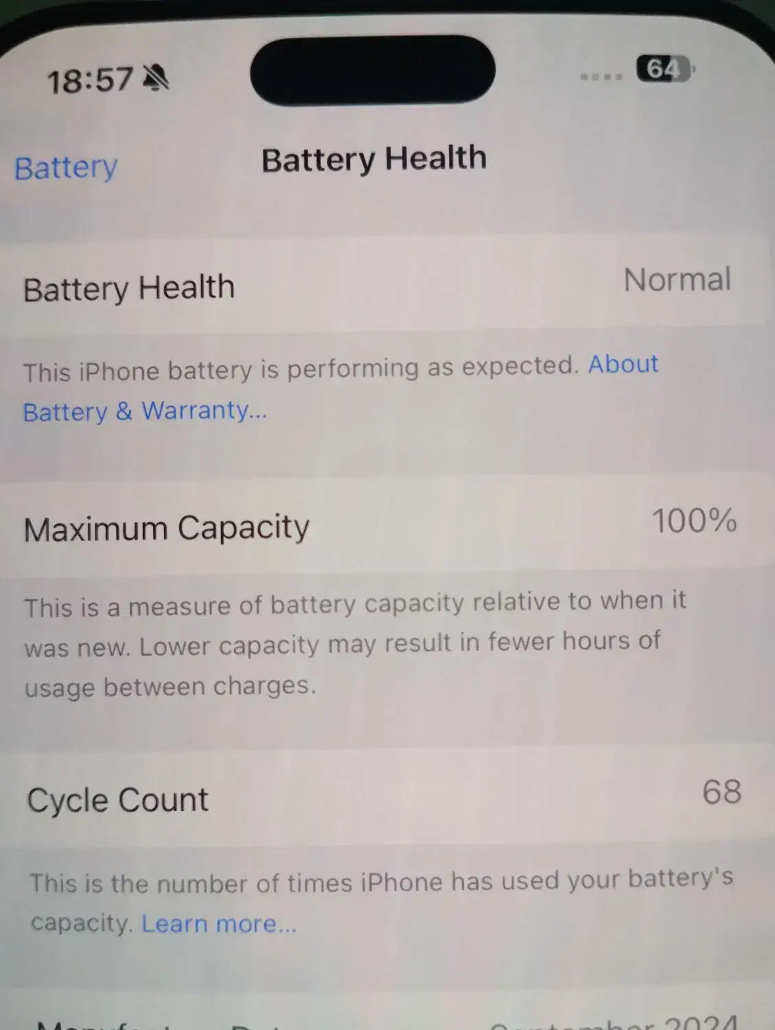 ایفون۱۶پرومکس۲۵۶ ZAA|موبایل|تهران, وردآورد|دیوار