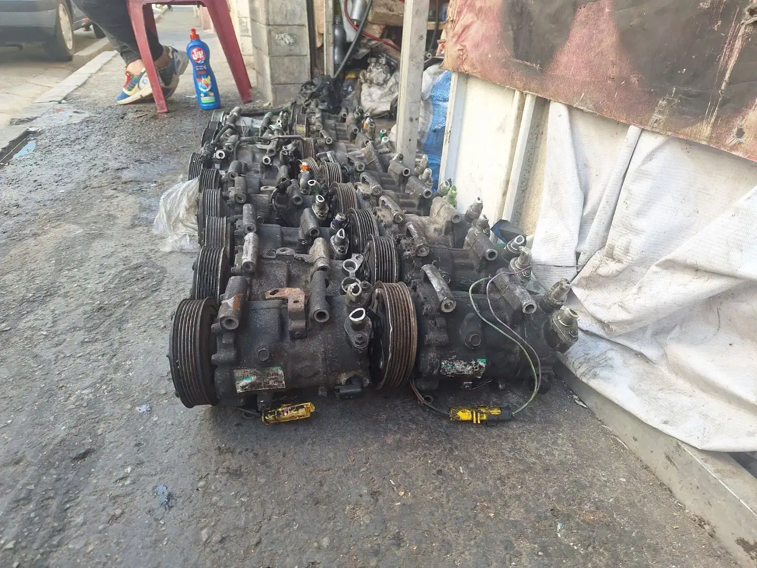 کمپرسور کولر 206 اروپایی|قطعات یدکی و لوازم جانبی|تهران, مظاهری|دیوار