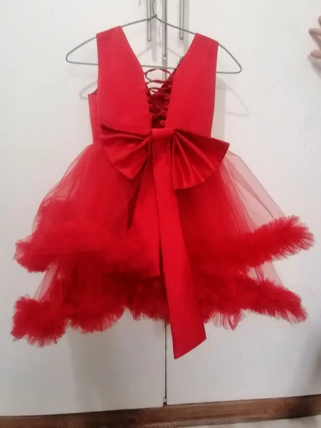 لباس عروس دخترانه در حدنو|کفش و لباس بچه|مشکیندشت, |دیوار