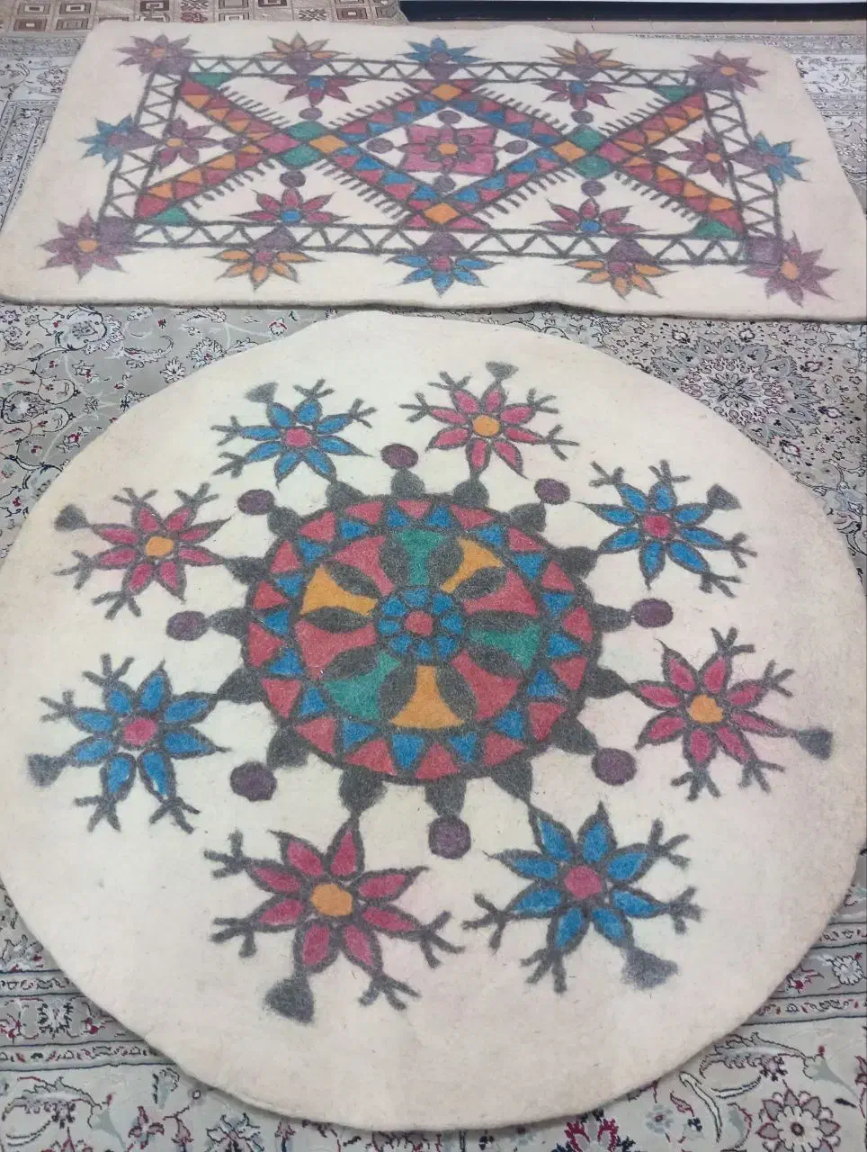 پشم خالص زیر انداز|گلیم، جاجیم، گبه|کرج, گوهردشت|دیوار