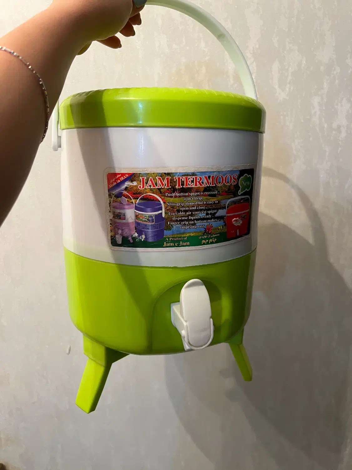 کلمن ۴ لیتری|ظروف نگهدارنده، پلاستیکی، یک‌بارمصرف|شیراز, فرهنگ شهر|دیوار