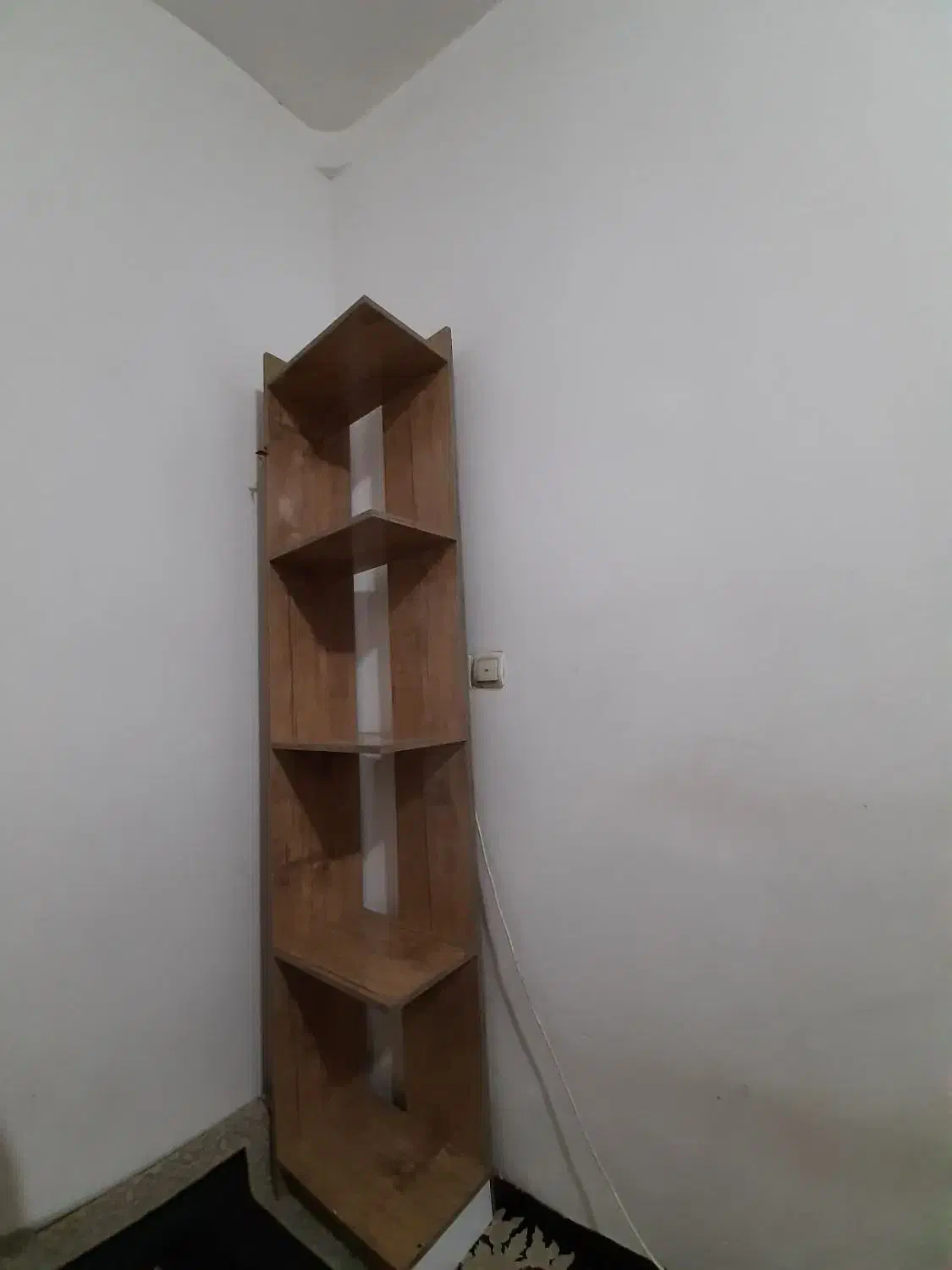 کتابخانه|کتابخانه، شلف، قفسه‌های دیواری|خرم‌آباد, |دیوار