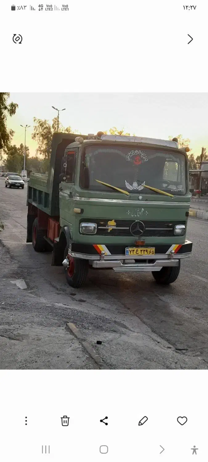 خاور ۶۰۸ مدل  ۶۲|خودرو سنگین|بم, |دیوار