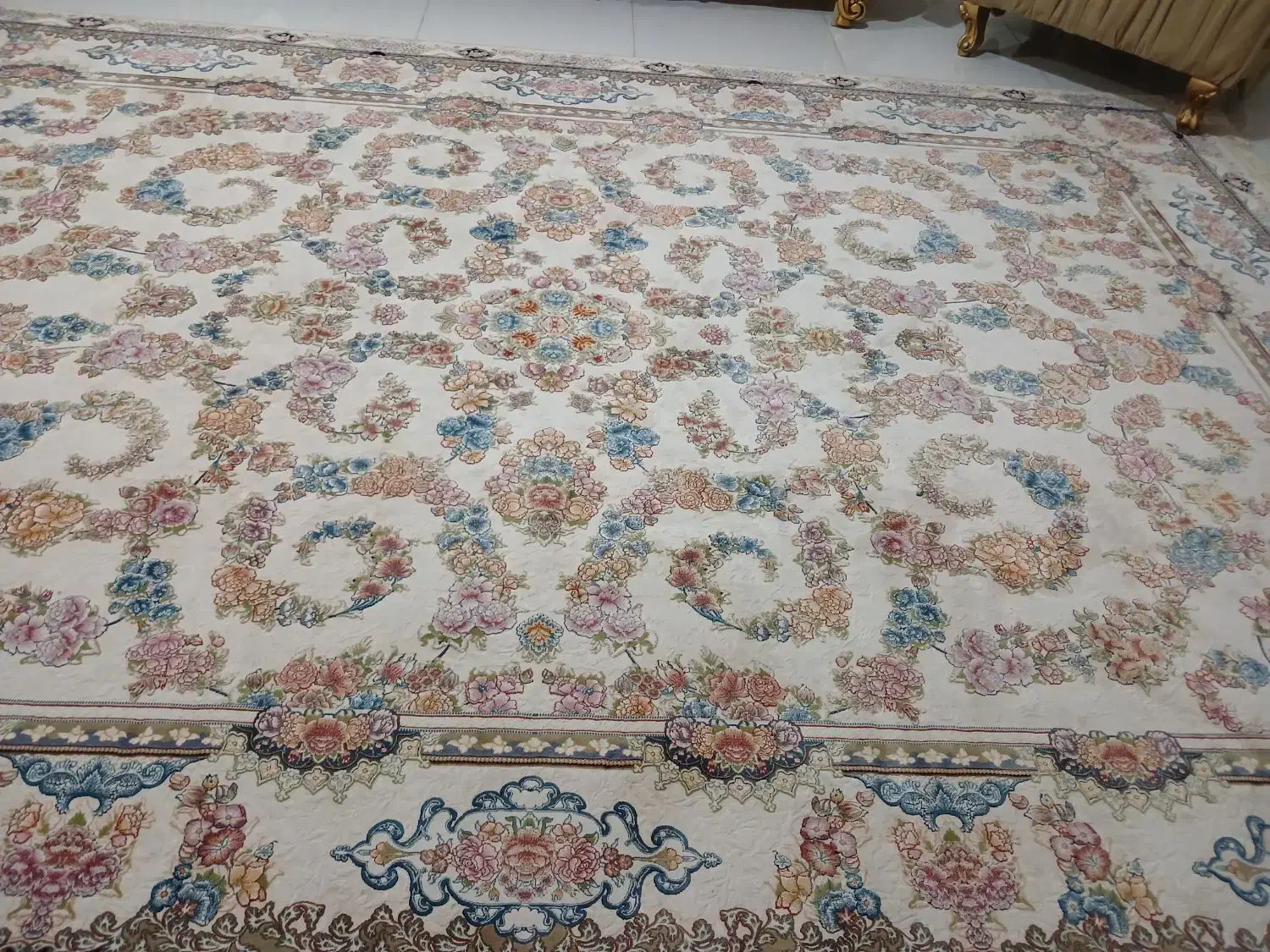 سلام یک جفت فرش  ۹متری. ۱۲۰۰شانه تبریز|فرش|مشهد, خواجه ربیع|دیوار