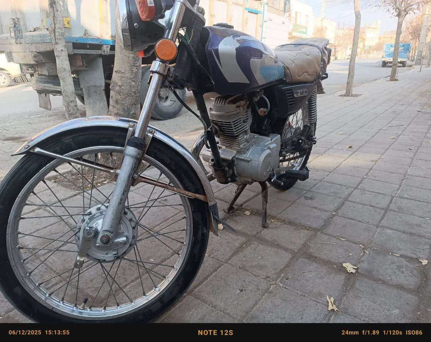 هندا ۱۲۵|موتورسیکلت|قره چای, |دیوار