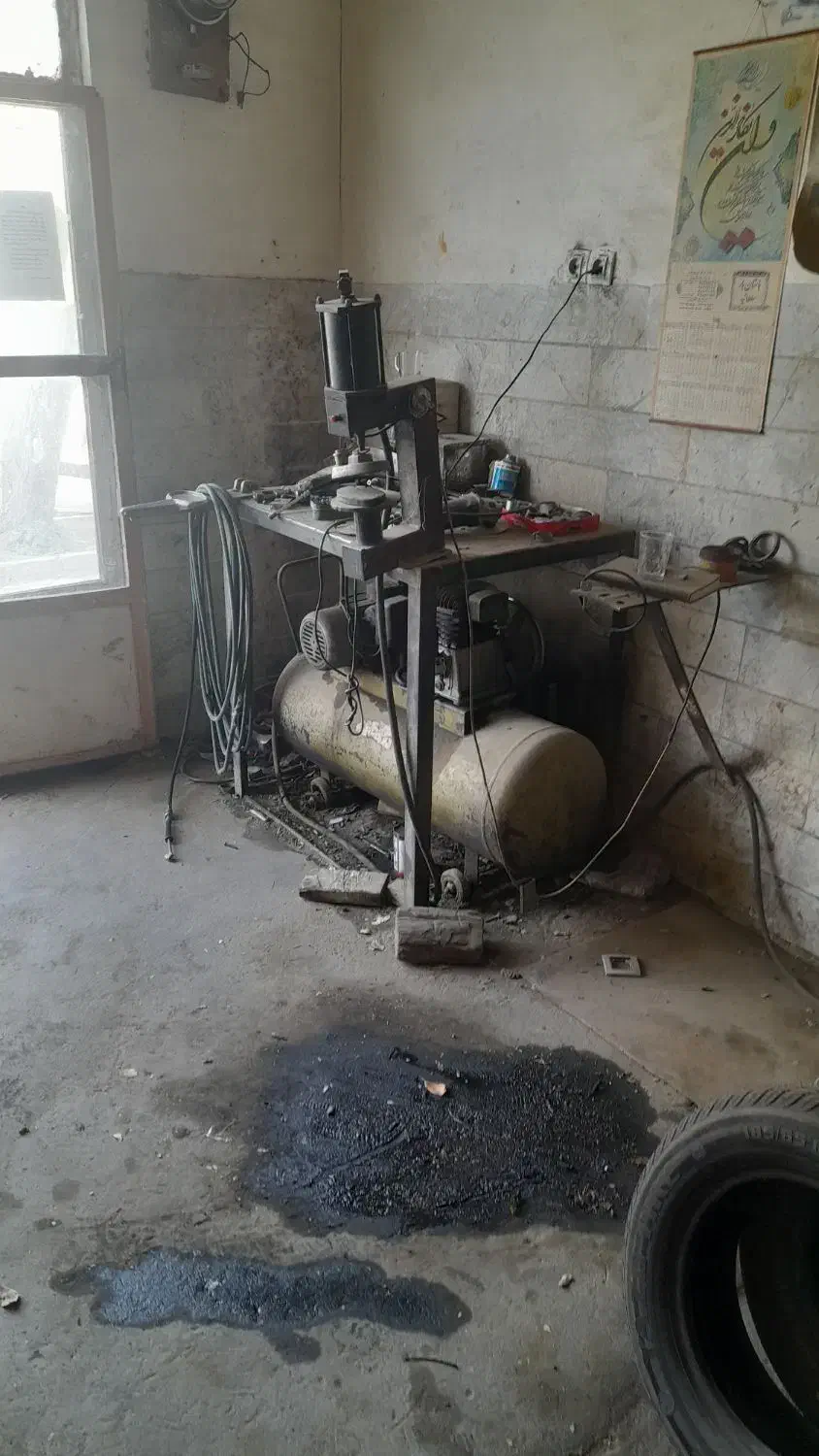 فروش لوازم پنچرگیری کامل آماده کار|ابزارآلات|زنجان, |دیوار